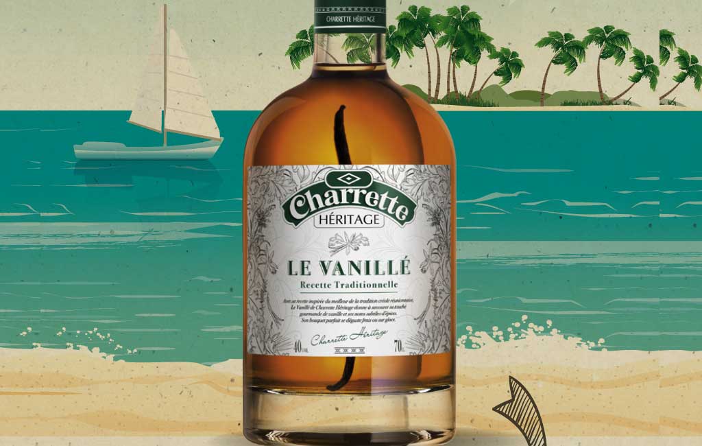 Le rhum vanillé par Charrette Magazine Exquis