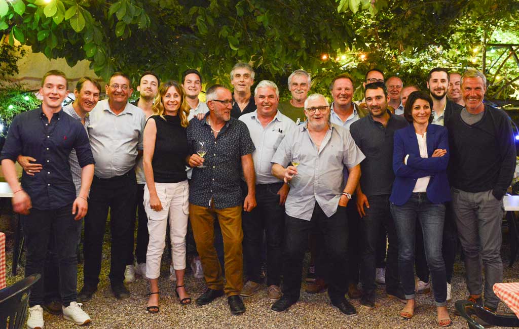 paulée 2019 hôtel des bains à Charavines